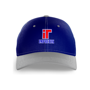 Gorra bordada azul marino