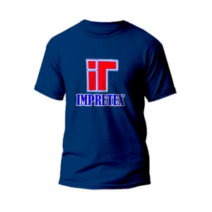 Playera algodon hilo 20 Azul marino